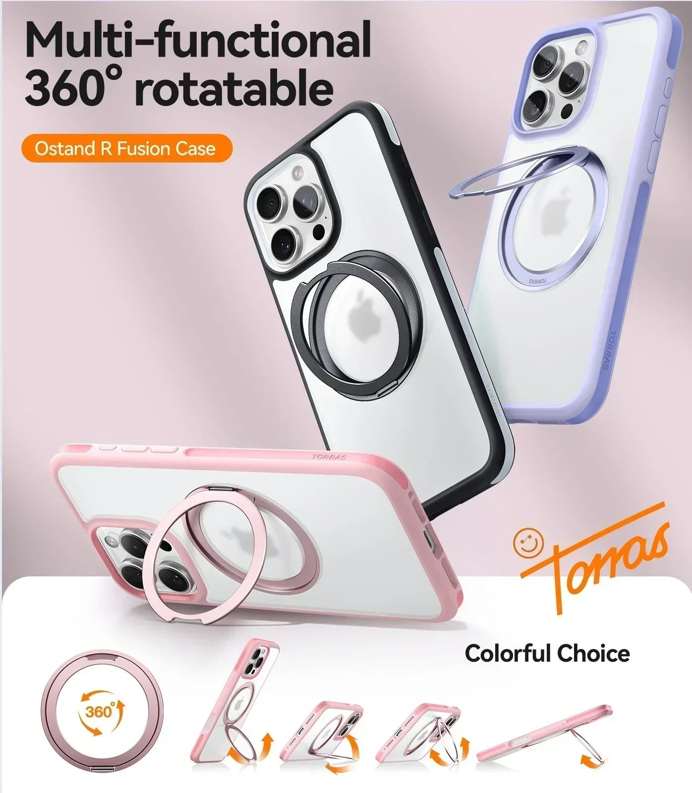 Ostand R Fusion for iPhone 16 Pro