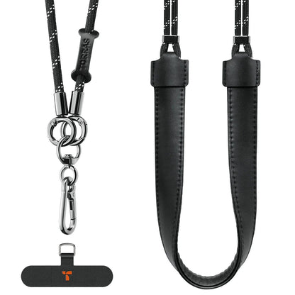 LoopGo Crossbody Leather Phone Lanyard