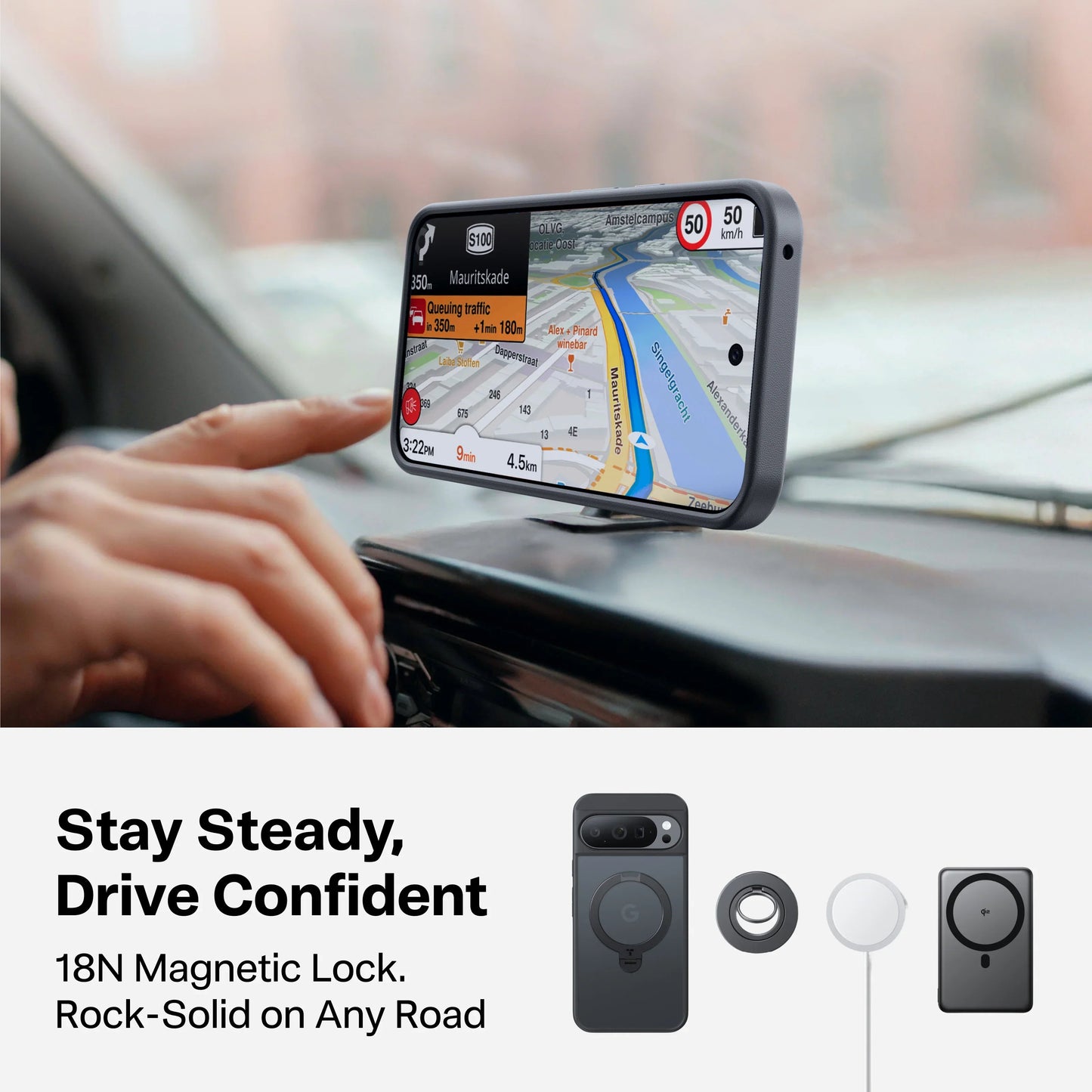 Ostand Q3 Spin for Google Pixel 10/10 Pro