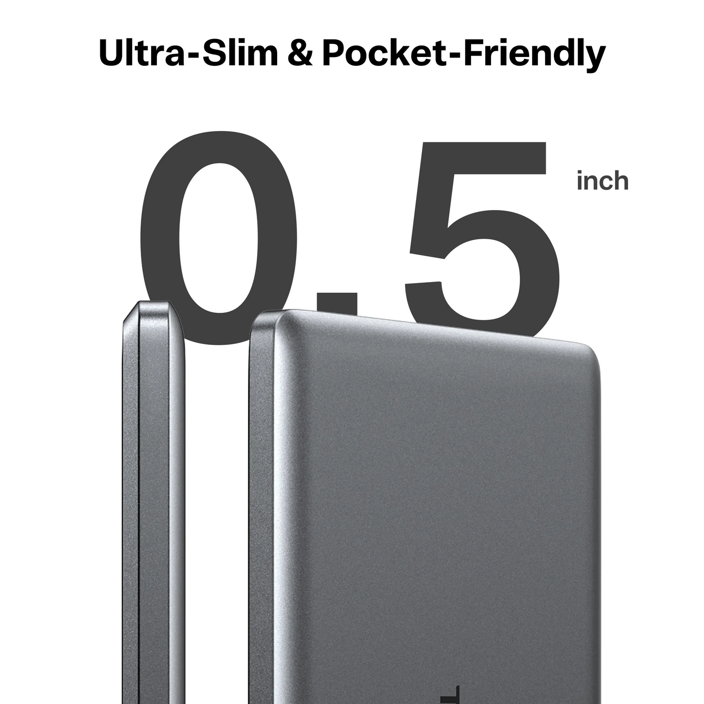MiniMag Ultimate Slim Wireless Power Bank 10k mAh [Unavailable for Some Countries]