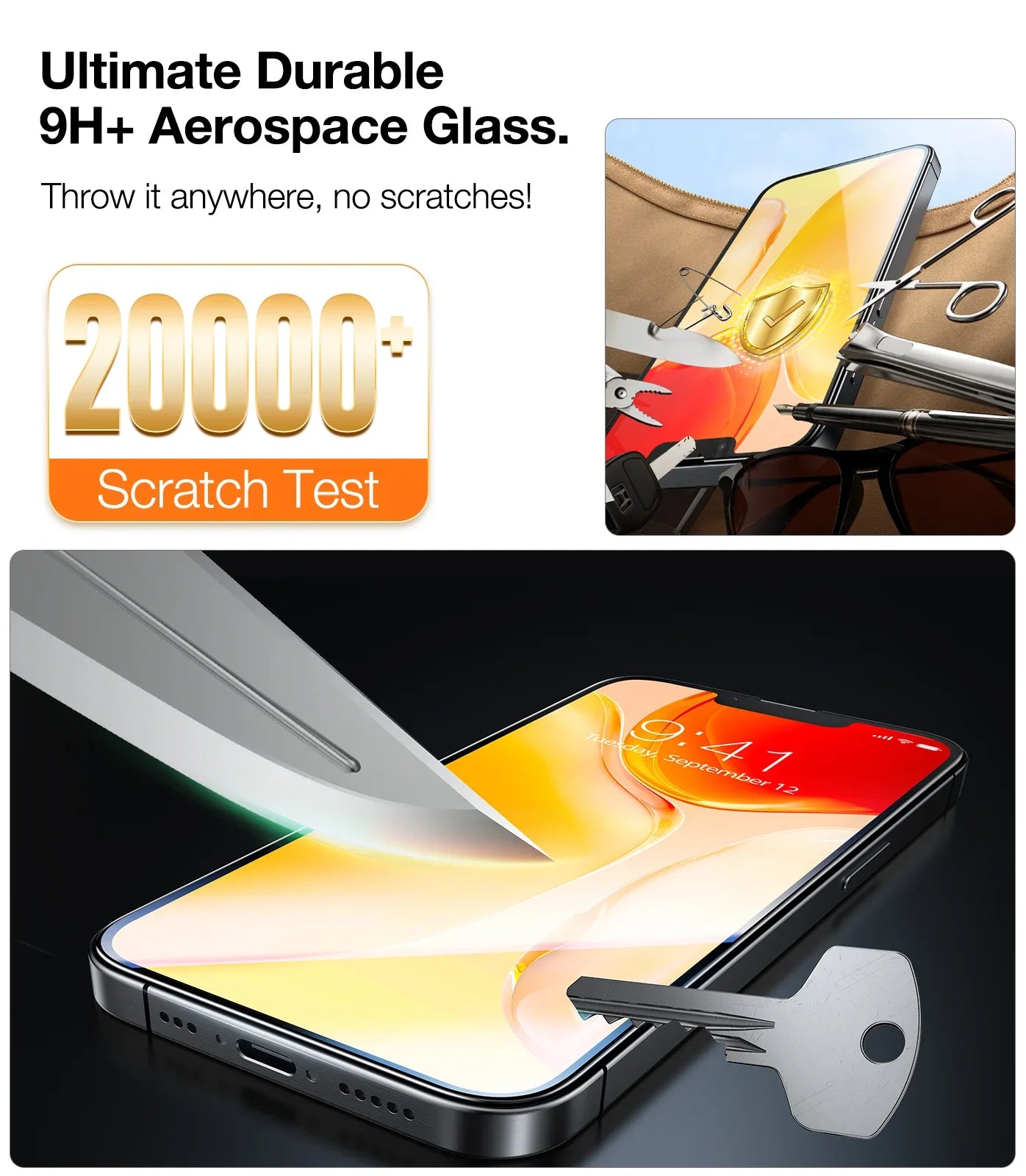 GlassGo Screen Protector for iPhone 16e