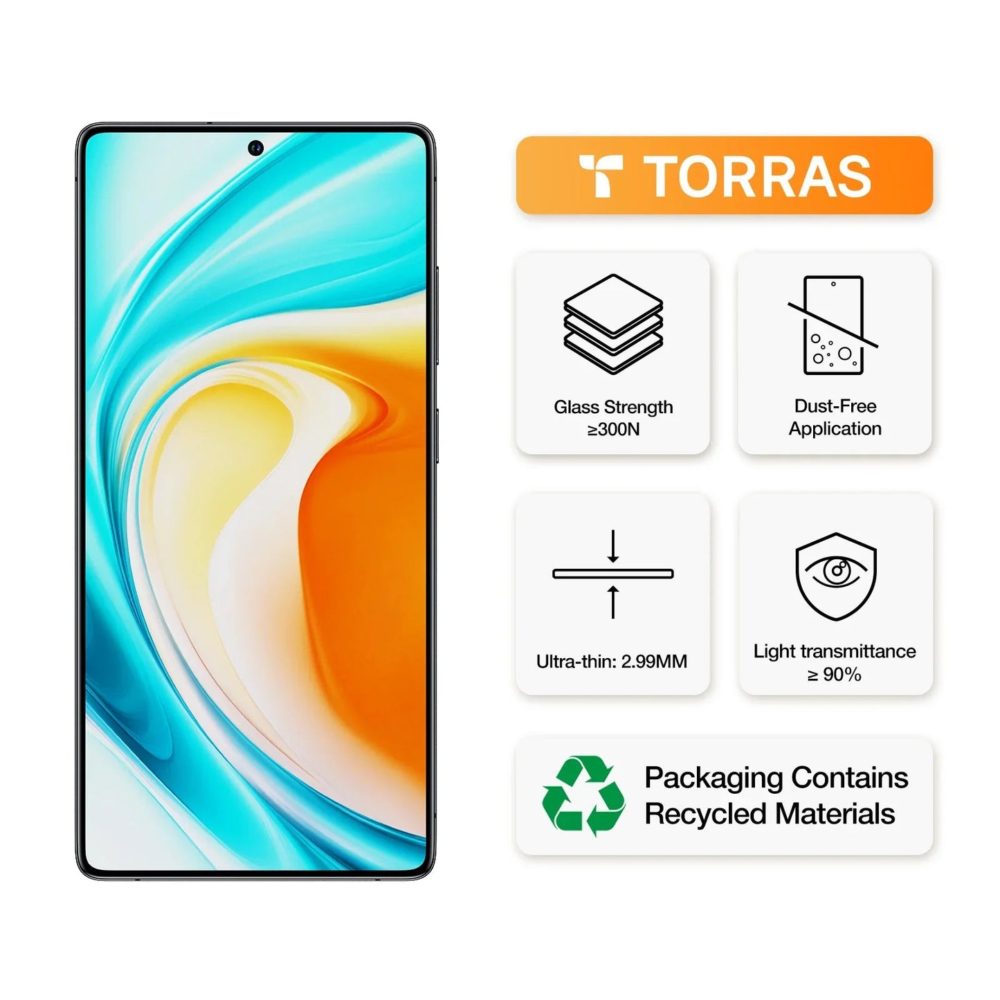 GlassGo Screen Protector for Samsung S25 Plus