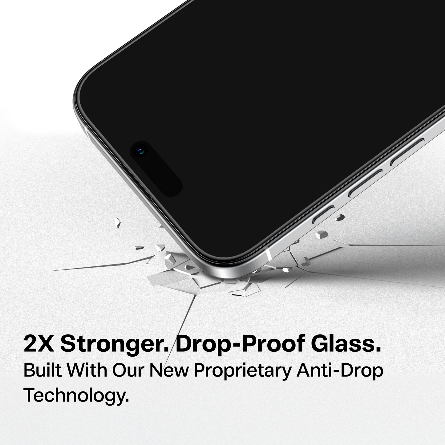 GlassGo Privacy Screen Protector for iPhone 17 Pro Max
