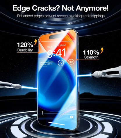 GlassGo Screen Protector for iPhone 15 Series
