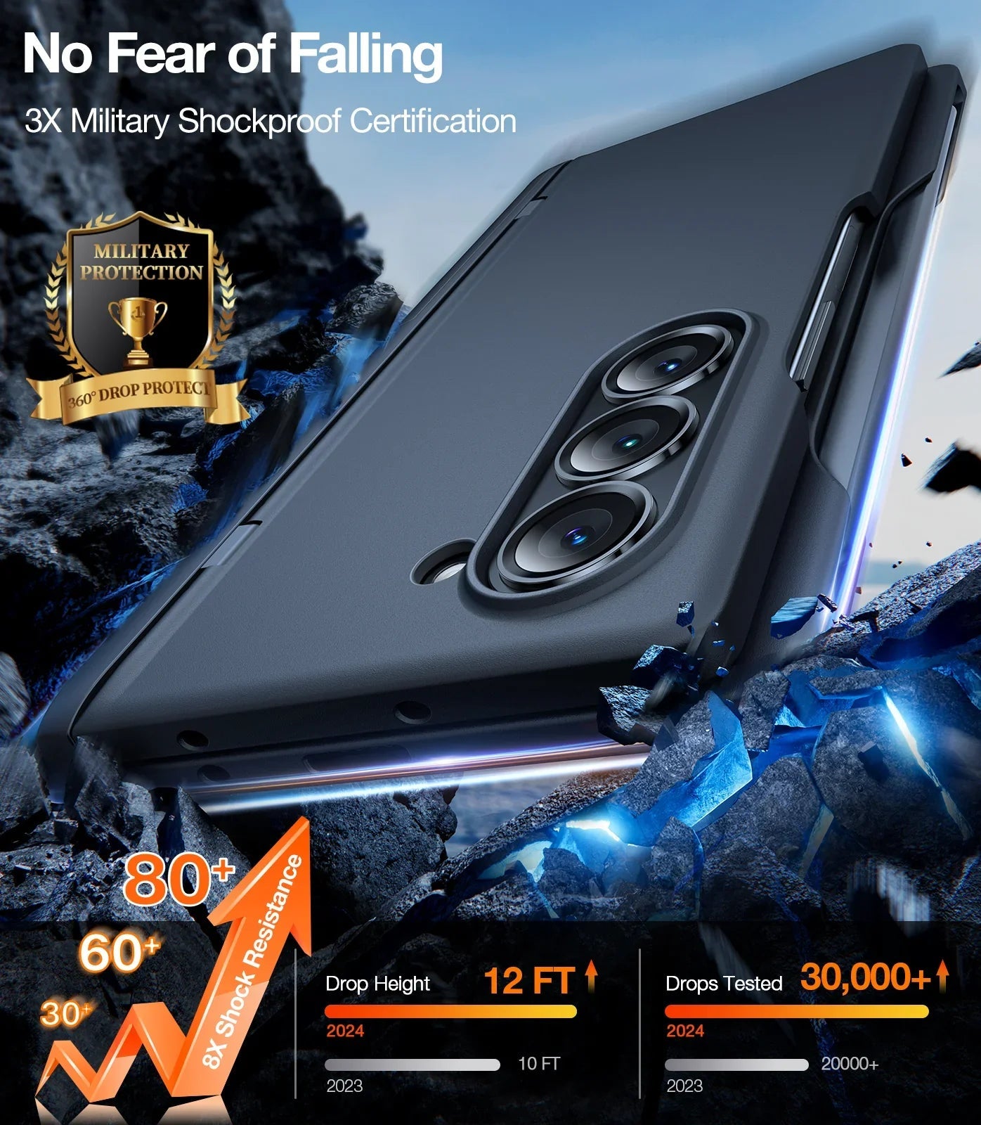 Armor Stand Case for Samsung Z Fold 6