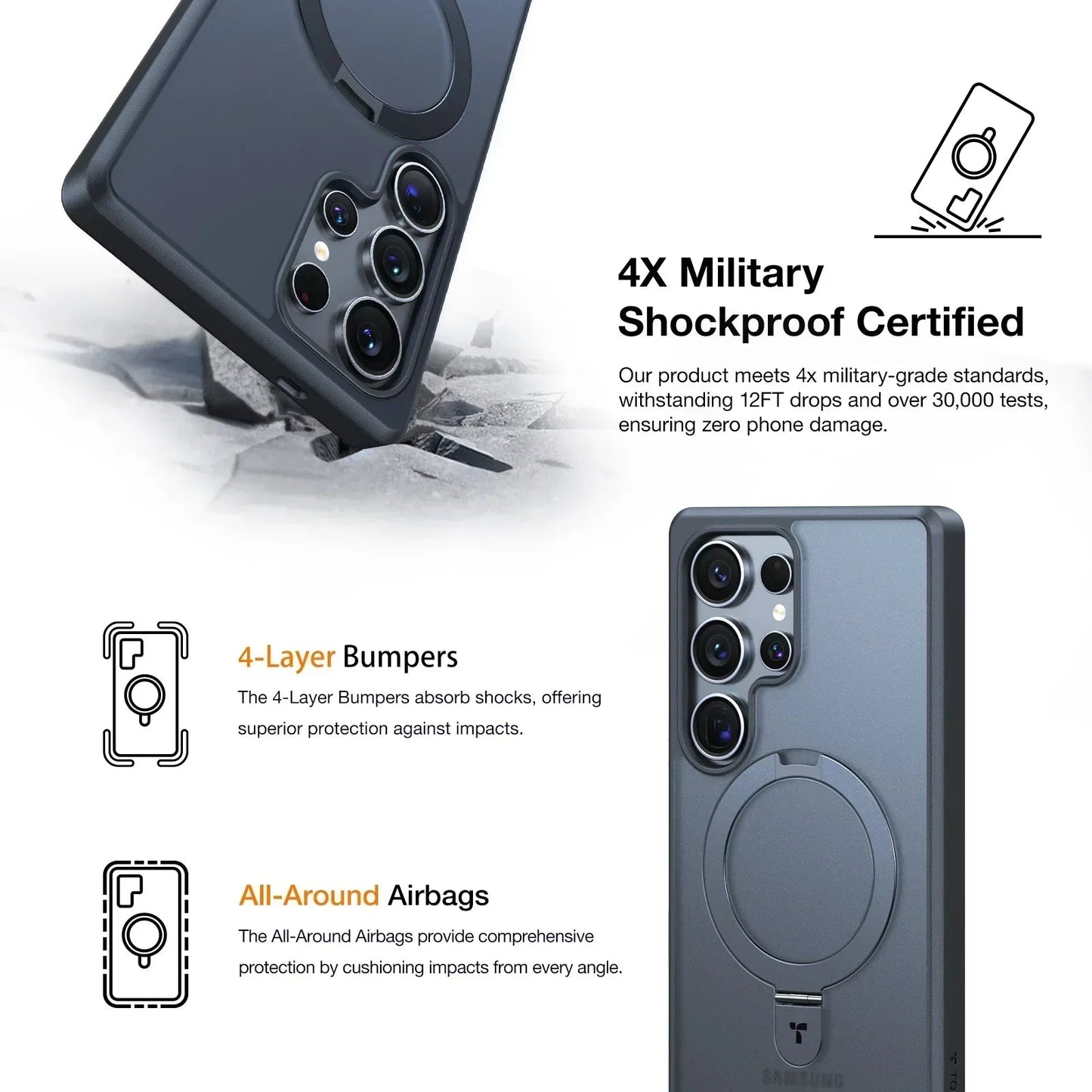 Ostand Q1 Guardian for Samsung S25