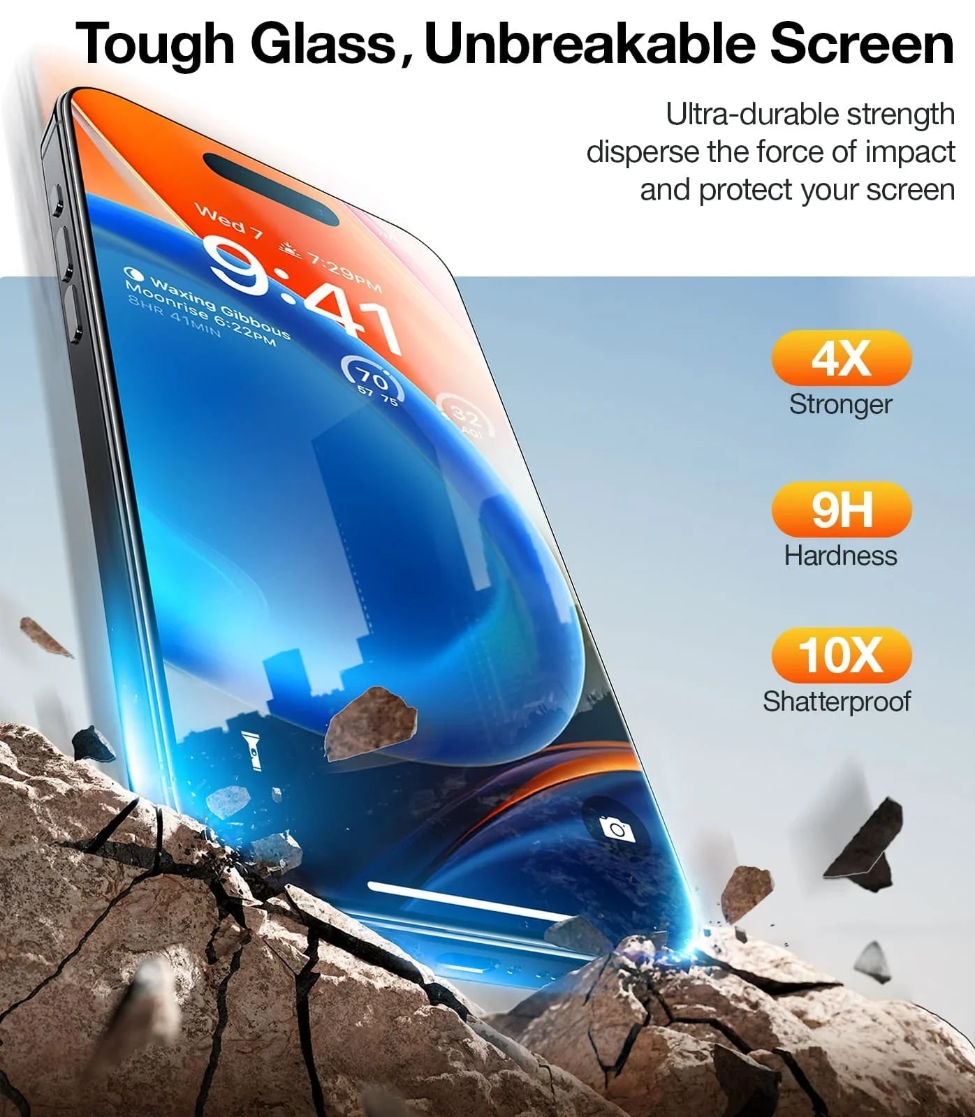 GlassGo Screen Protector for iPhone 13