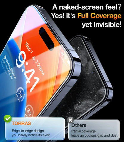 GlassGo Screen Protector for iPhone 15 Series