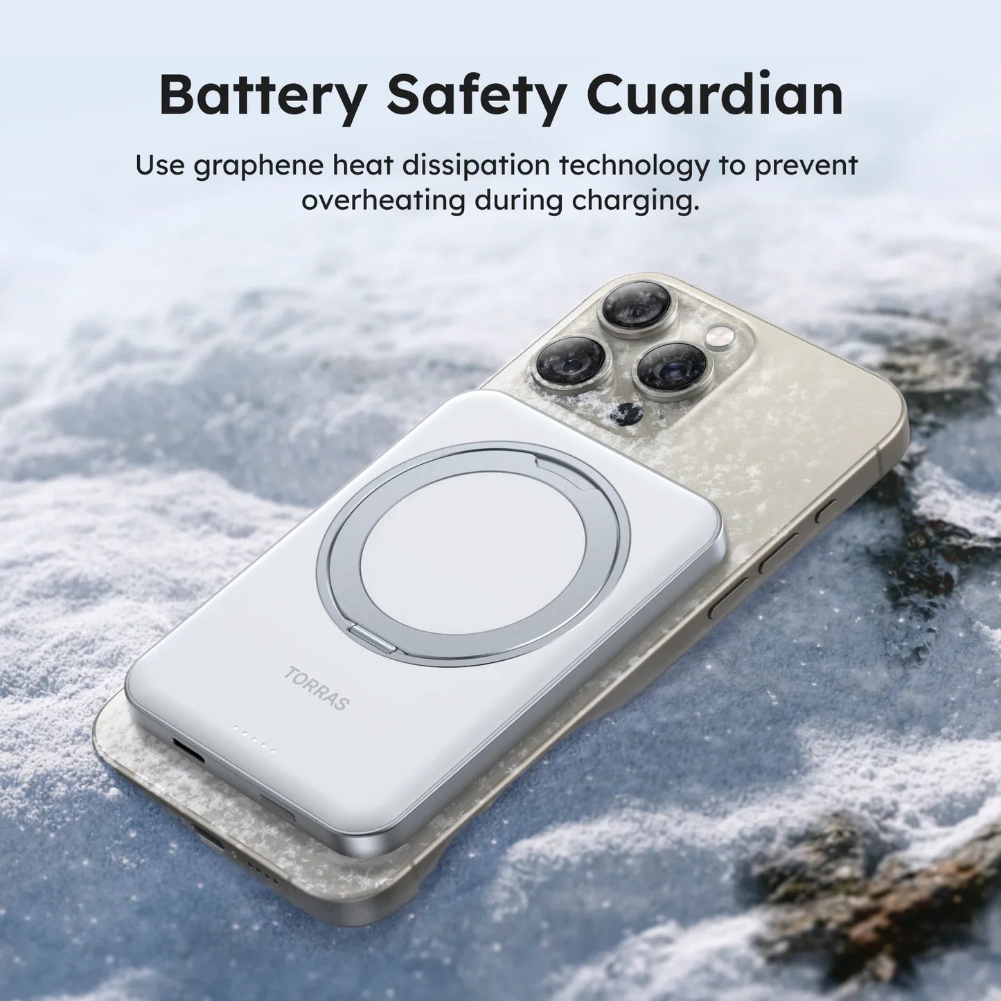 Ostand Wireless Power Bank with 360° Stand [Unavailable for Some Countries]