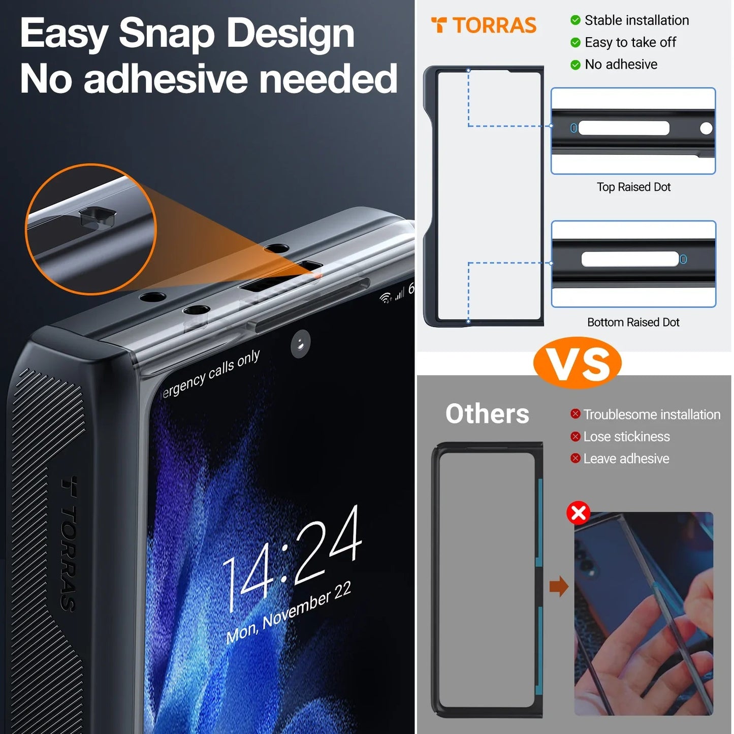Armor Stand Case for Samsung Z Fold 6