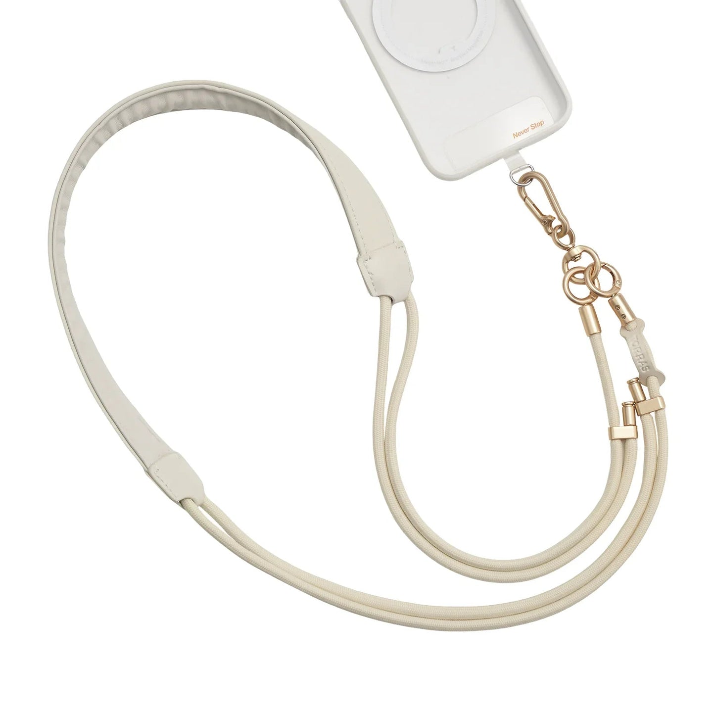 LoopGo Crossbody Leather Phone Lanyard