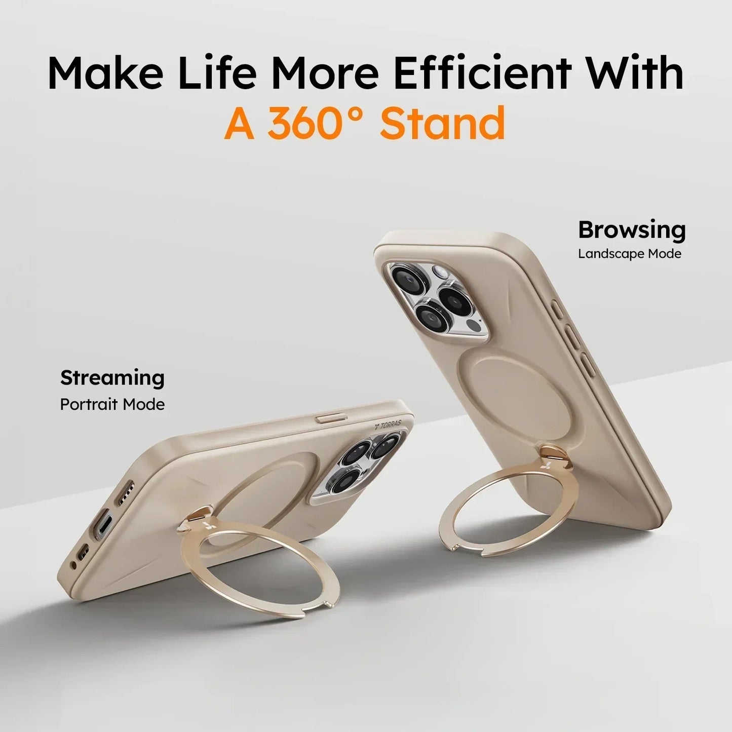 Ostand Q3 Fusion for iPhone 16 Pro Max