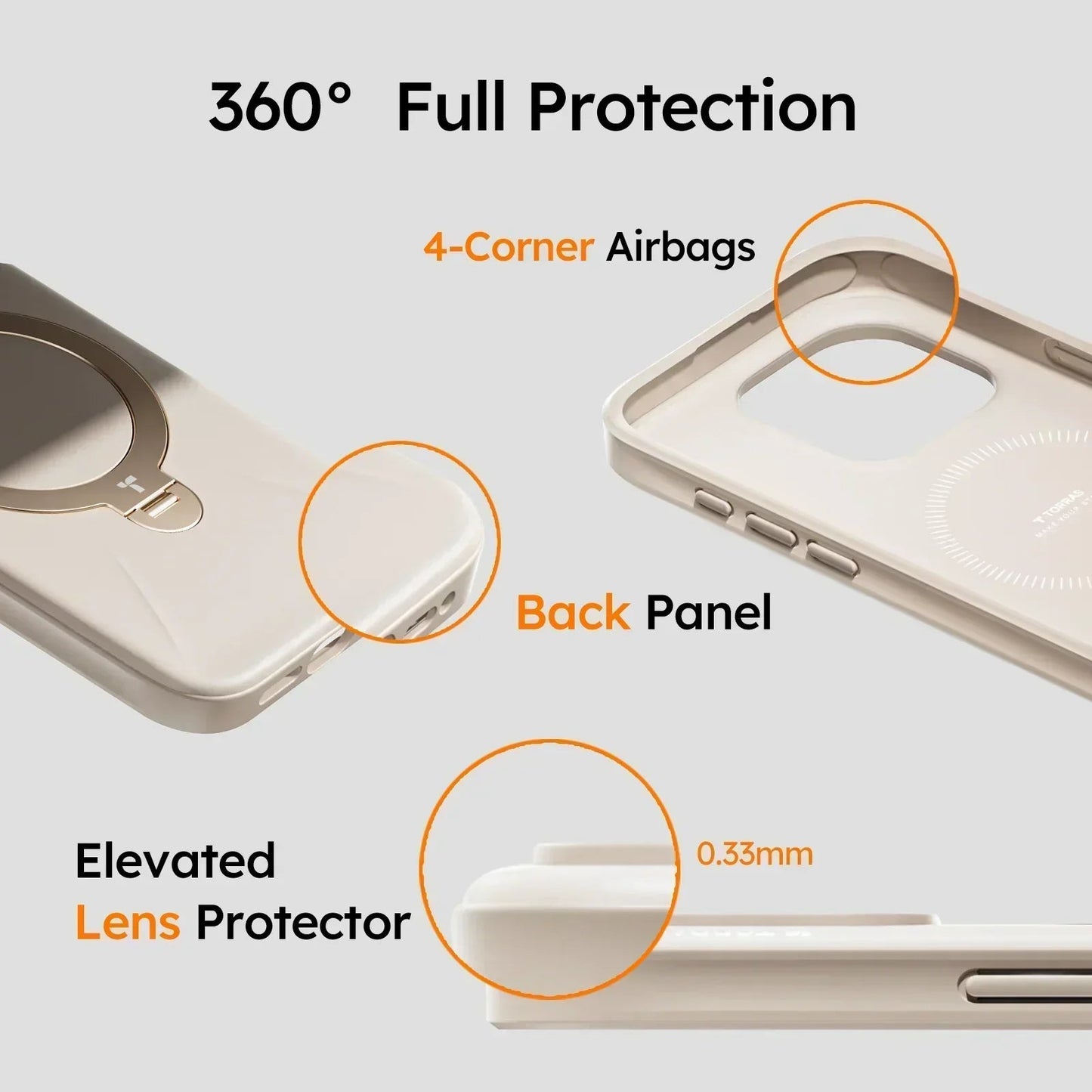 Ostand Q3 Fusion for iPhone 16 Pro Max