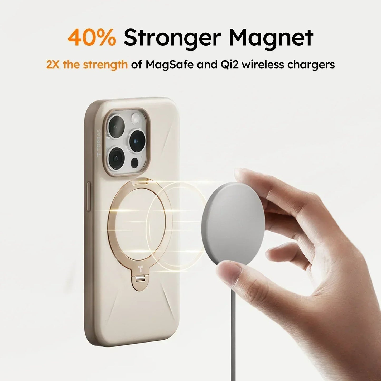 Ostand Q3 Fusion for iPhone 16 Pro Max