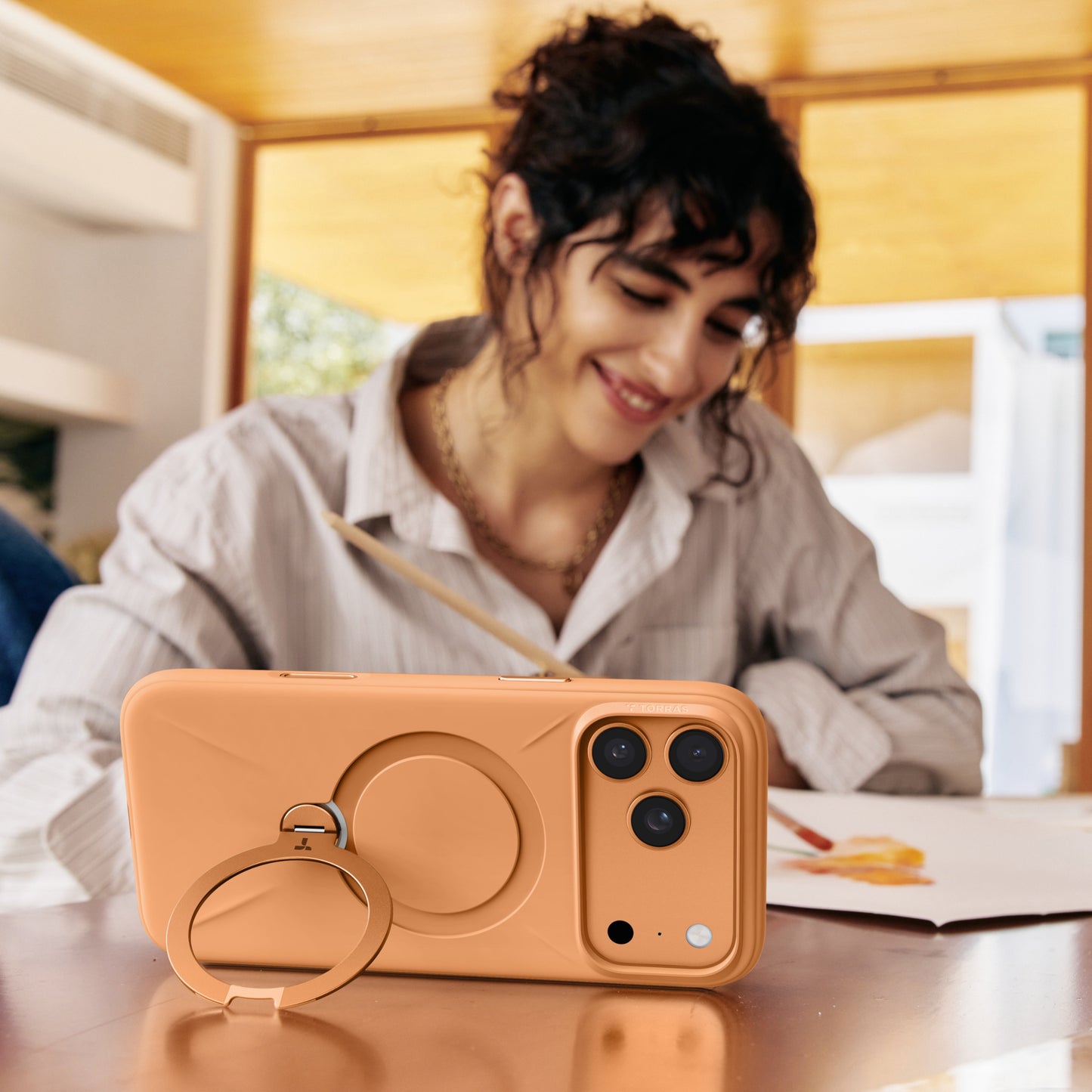 Ostand Q3 Silicone for iPhone 17 Pro