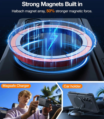 Armor Stand Case for Samsung Z Fold 6