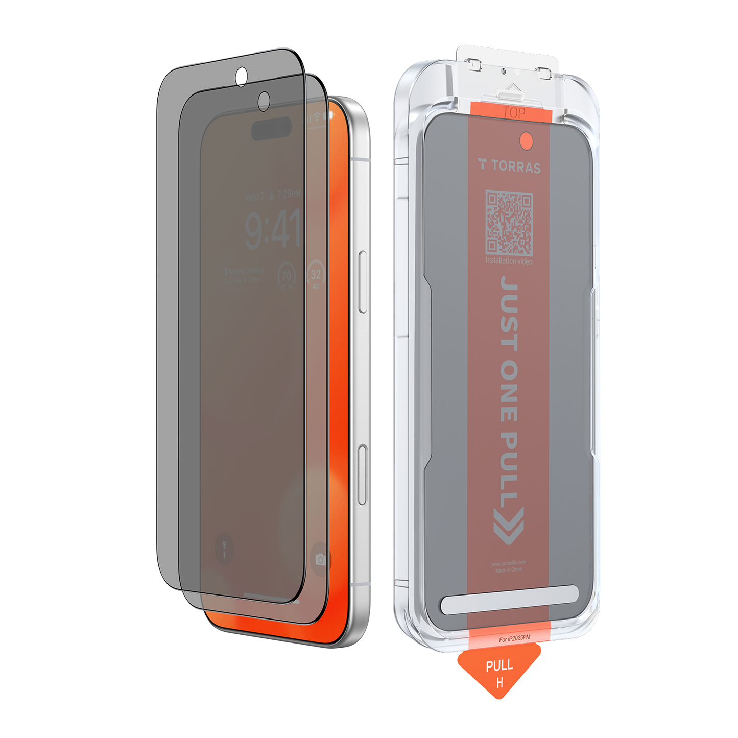 GlassGo Privacy Screen Protector for iPhone 17 Series