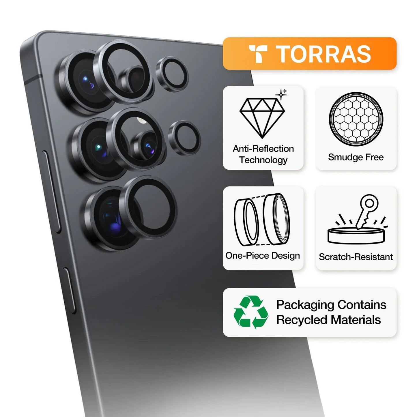 Lensguard Camera Protector for Samsung S25 Ultra