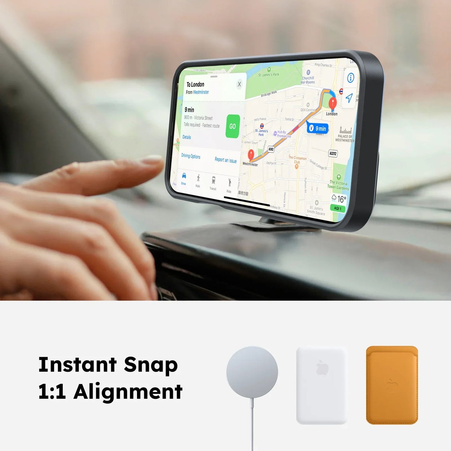 Ostand Q3 Spin for iPhone 15 Pro Max